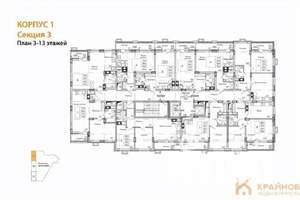 Студия квартира, строящийся дом, 33м2, 6/15 этаж