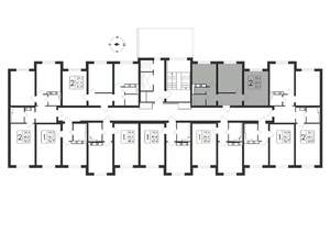 2-к квартира, вторичка, 52м2, 2/17 этаж