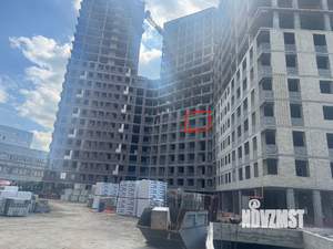 1-к квартира, строящийся дом, 45м2, 7/20 этаж