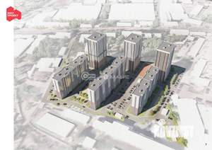 1-к квартира, строящийся дом, 21м2, 3/17 этаж