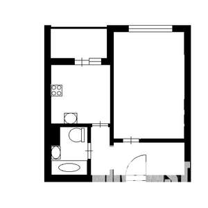 1-к квартира, вторичка, 38м2, 5/18 этаж