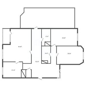 4-к квартира, вторичка, 221м2, 22/22 этаж