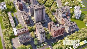 2-к квартира, строящийся дом, 68м2, 2/18 этаж