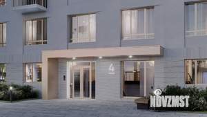 1-к квартира, строящийся дом, 39м2, 4/12 этаж