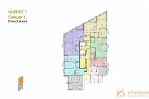 2-к квартира, сданный дом, 55м2, 3/21 этаж