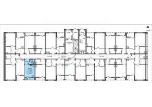 Студия квартира, вторичка, 21м2, 10/18 этаж