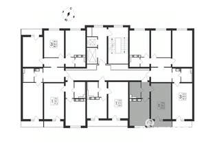 1-к квартира, вторичка, 42м2, 4/17 этаж