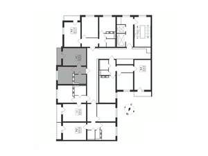 1-к квартира, вторичка, 35м2, 13/17 этаж