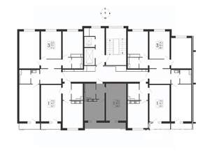 1-к квартира, вторичка, 40м2, 17/17 этаж