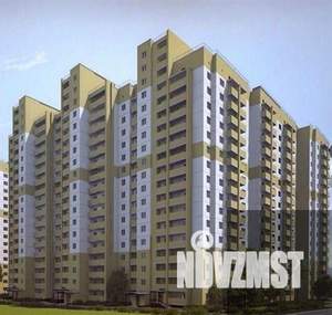 2-к квартира, вторичка, 70м2, 6/16 этаж