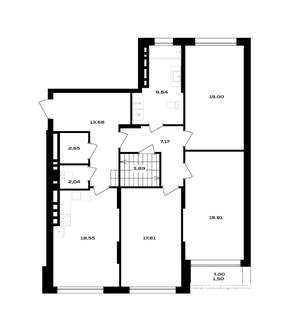 3-к квартира, вторичка, 140м2, 4/4 этаж