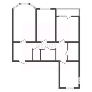 3-к квартира, вторичка, 85м2, 17/17 этаж