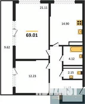 Фото квартиры на продажу (1)