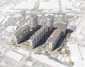 1-к квартира, строящийся дом, 21м2, 8/17 этаж