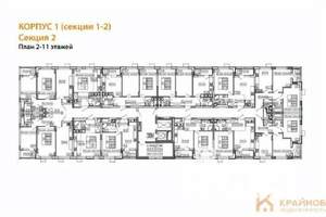 Студия квартира, вторичка, 28м2, 8/11 этаж