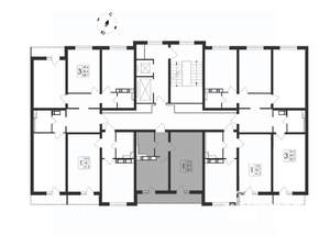 1-к квартира, вторичка, 40м2, 13/17 этаж