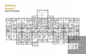 Студия квартира, вторичка, 21м2, 6/17 этаж