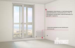 1-к квартира, вторичка, 28м2, 19/25 этаж