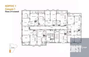 2-к квартира, вторичка, 65м2, 7/15 этаж