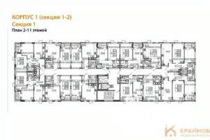 1-к квартира, вторичка, 35м2, 10/11 этаж