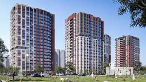 2-к квартира, строящийся дом, 57м2, 19/19 этаж