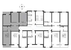 3-к квартира, вторичка, 90м2, 10/17 этаж