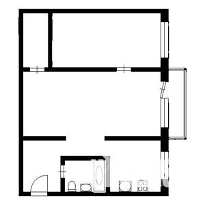 2-к квартира, вторичка, 43м2, 3/5 этаж
