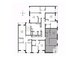 3-к квартира, вторичка, 65м2, 3/17 этаж