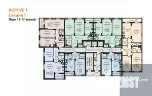 2-к квартира, вторичка, 65м2, 16/25 этаж