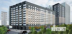 1-к квартира, строящийся дом, 46м2, 3/25 этаж