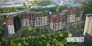 2-к квартира, строящийся дом, 66м2, 4/13 этаж
