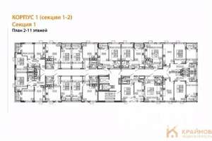 1-к квартира, вторичка, 35м2, 2/11 этаж