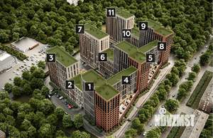 1-к квартира, вторичка, 51м2, 4/16 этаж