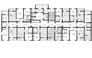 2-к квартира, вторичка, 66м2, 17/21 этаж