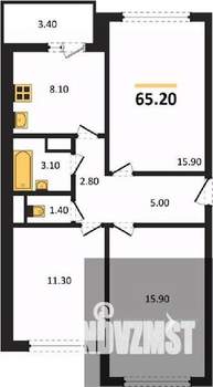 3-к квартира, вторичка, 65м2, 5/17 этаж