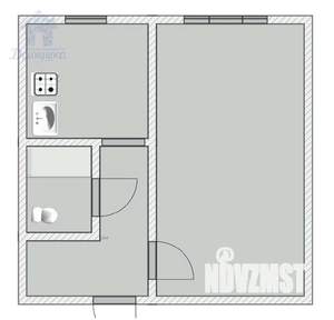 1-к квартира, вторичка, 29м2, 2/9 этаж