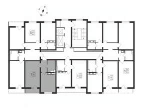 1-к квартира, вторичка, 42м2, 4/17 этаж