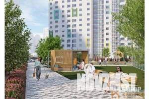 2-к квартира, сданный дом, 65м2, 17/17 этаж