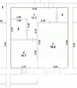 1-к квартира, вторичка, 48м2, 13/16 этаж