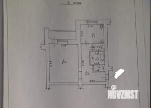 1-к квартира, вторичка, 48м2, 2/6 этаж