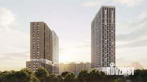 1-к квартира, строящийся дом, 40м2, 6/25 этаж