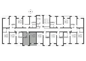 1-к квартира, вторичка, 42м2, 5/17 этаж