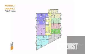 1-к квартира, вторичка, 40м2, 9/21 этаж