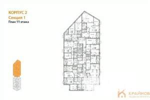 3-к квартира, вторичка, 86м2, 11/21 этаж