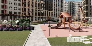 2-к квартира, строящийся дом, 65м2, 6/15 этаж