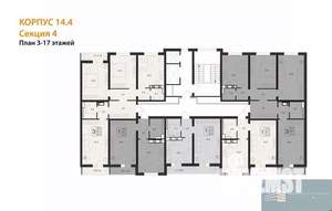 3-к квартира, вторичка, 91м2, 14/17 этаж