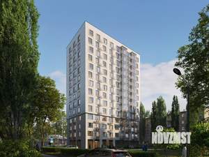 2-к квартира, строящийся дом, 59м2, 14/14 этаж