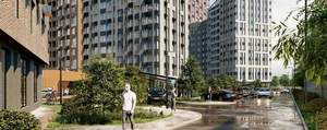 1-к квартира, вторичка, 39м2, 11/24 этаж