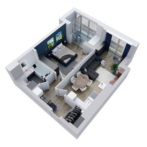 2-к квартира, вторичка, 56м2, 2/9 этаж