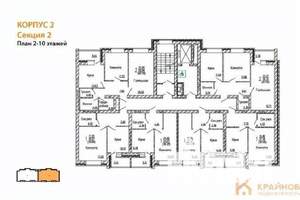 1-к квартира, вторичка, 39м2, 10/10 этаж